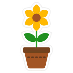 Flower Pot Icon