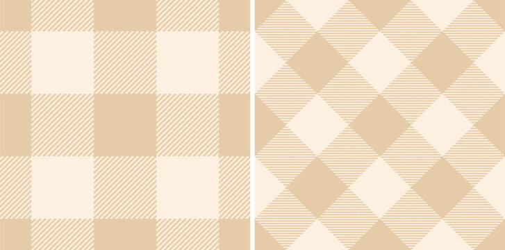 Check texture tartan of seamless fabric pattern with a textile background plaid vector.