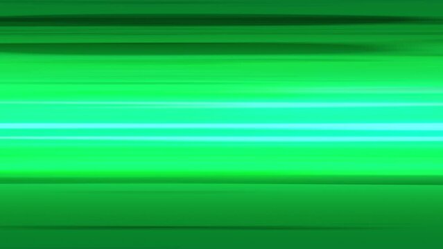 Looped green horizontal rays animation comic book action layout background.