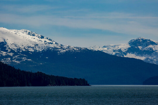 Scenic photograph of Alaska landscape 