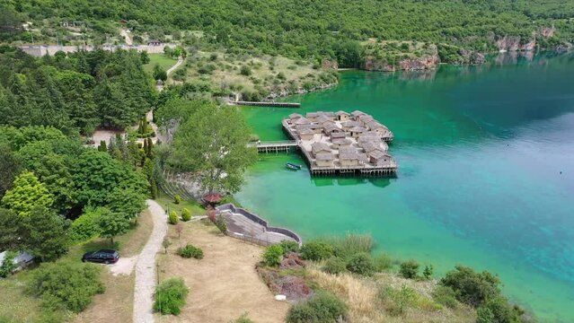 Bay of Bones Macedonia | Bay of Bones in Mazedonien aus der Luft