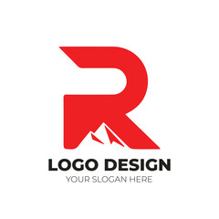 Letter R logo Design