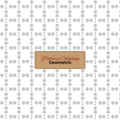 Geometric pattern collection that is black and white shapes