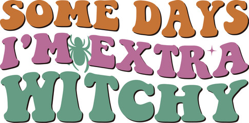 HALLOWEEN RETRO SVG BUNDLE Graphic
