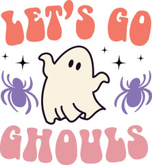 HALLOWEEN RETRO SVG BUNDLE Graphic
