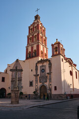 Fototapeta premium Templo de Santo Domingo en Queretaro México 