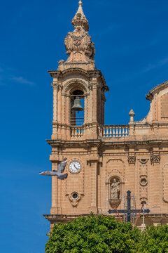 Parish Church at Msida marina on Malta Island