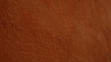 Closeup shot of terracotta wall in old town