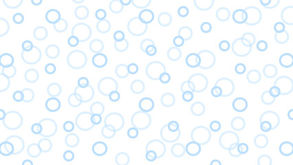 Fototapeta na wymiar Blue circles on the white background 
