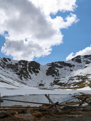 Summit Lake Mount Evans Colorado 
