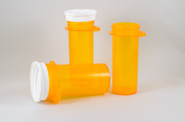 bottle and pills