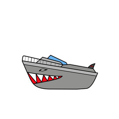 Boat Ship Logo Icon Design Vector Illustration