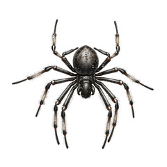 Obraz premium spiders lair isolated on a transparent background, generative ai