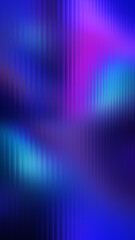 Abstract dark blue, purple and pink glass effect background with vertical lines. High resolution full frame background with copy space.