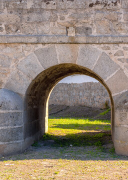 Puente de los cinco ojos o puente de Santiago, Orgaz, Toledo, Espa&ntilde;a