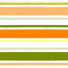 Stripes pattern. Seamless vector colorful lines. Warm colors autumn stripe background