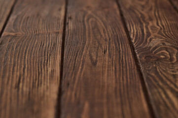 Fototapeta premium Textured Hardwood Plank Background with Wood Grain
