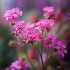 Obraz premium Colorful meadow and wildflowers