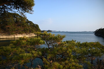 海に突き出た天然の桟橋