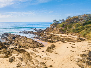 Beautiful winters day at the beach