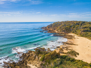 Beautiful winters day at the beach