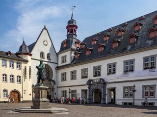 Fototapeta premium The town hall in Koblenz in the old town