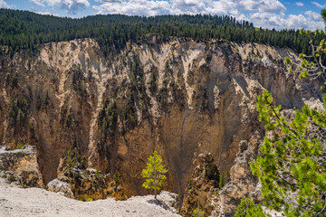 Grand Canyon of the Yellowstone, Wyoming.