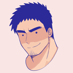portrait of a person, portrait of a man