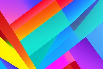 Latest colorful abstract background suitable for wallpaper, generative ai