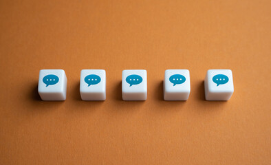 Comments and opinions. Commenting. Survey and feedbacks. Mutual relations. Brainstorming, fresh new...