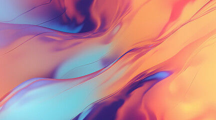 Abstract colorful vibrant blurry background with vibrant colourful inky texture