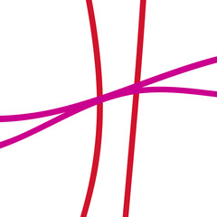 Red Graphic Lines Background