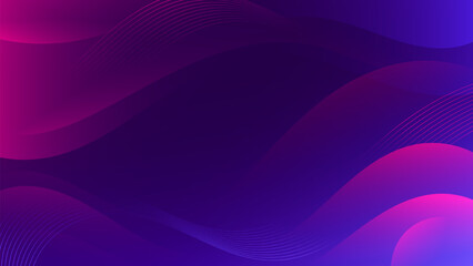 Abstract Gradient Blue Purple liquid background. Modern background design. gradient color. Dynamic Waves. Fluid shapes composition. Fit for website, banners, wallpapers, brochure, posters