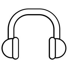 Obraz premium headphone headset icon