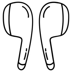 earbuds listen icon