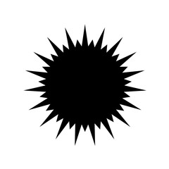 starburst, sunburst badges. Design elements - best for sale sticker, price tag, quality mark. Flat vector illustration