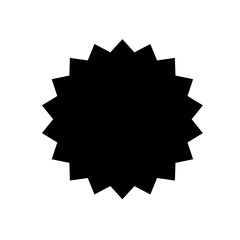 starburst, sunburst badges. Design elements - best for sale sticker, price tag, quality mark. Flat vector illustration