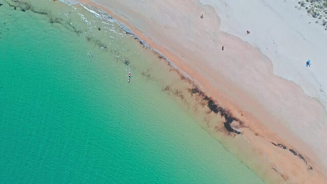 Australia beach activity. Sea Kayaking summer recreation sport
