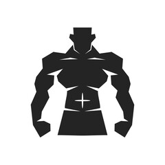 fitness logo template. Icon Illustration Brand Identity. Isolated and flat illustration. Vector graphic