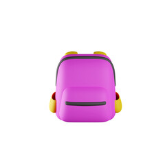 BAG 3D RENDER ISOLATED IMAGES