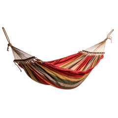 hammock isolated on a transparent background, generative ai
