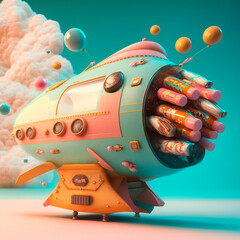 Candy Spaceship
