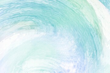 キラキラ輝くエメラルドグリーンの光のウェーブの背景