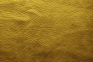 Closeup view of shiny golden surface as background