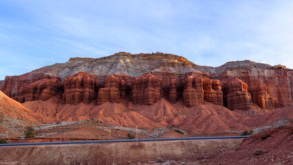 Landscape photograph of Capital Reef National Park in Utah. from Panorama Point
