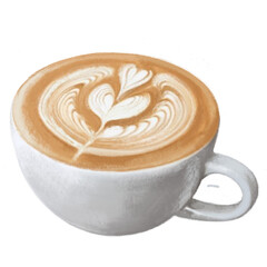 latte art cofee