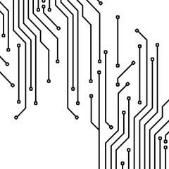 electric circuit board background. electric circuit board vector. digital electrical circuit connection system. Microelectronics Circuits. 