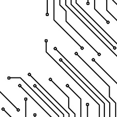electric circuit board background. electric circuit board vector. digital electrical circuit connection system. Microelectronics Circuits. 