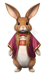 bunny rabbit in Japanese Dress
