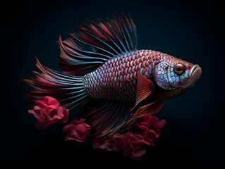 Fototapeta premium Siamese fighting fish